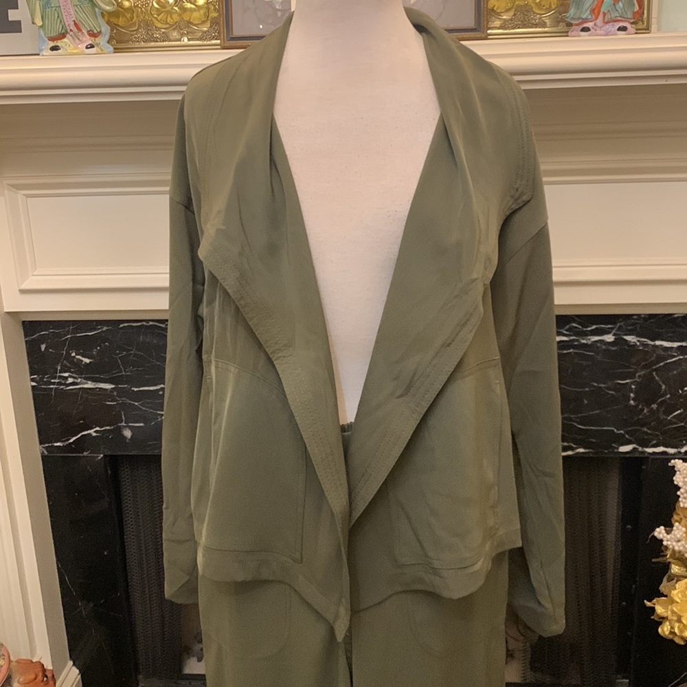 NWT’s “Max Studio” olive drab pants and jacket - Picture 2 of 11